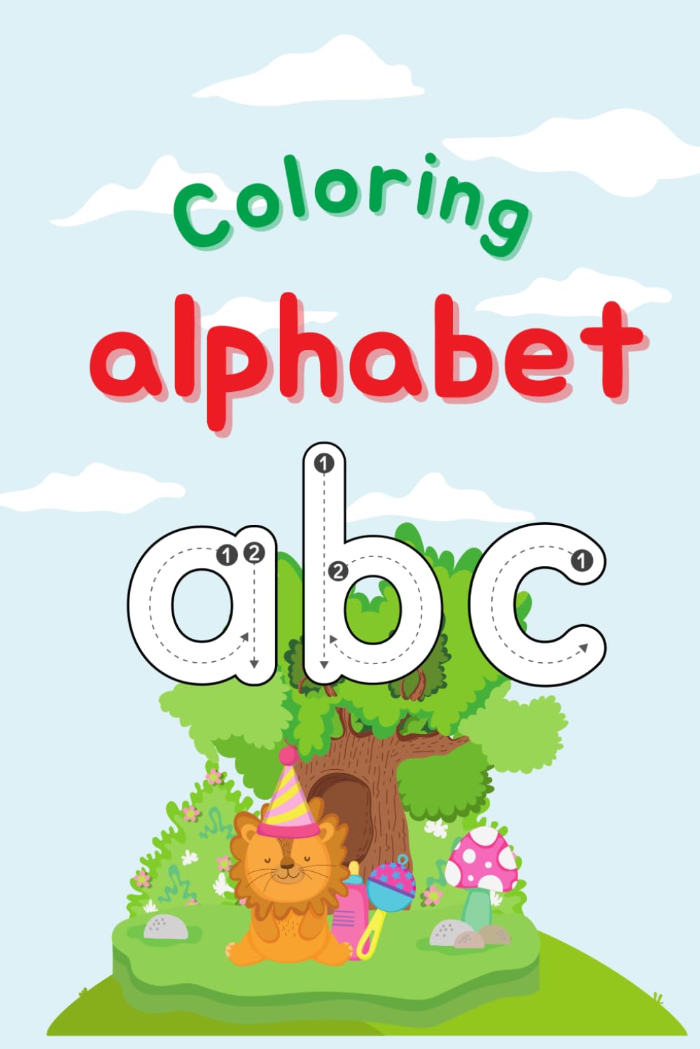 ABC Alphabet Coloring Book: Fun & Educational Toddler Activity Pages for Learning Letters A to Z