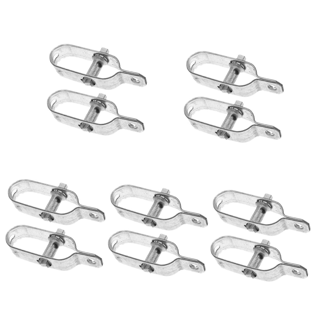 Gatuida 10pièces Tendeur De Câble pour Clôture Kit Serrage De Fils pour Jardin Ajusteur De Tension De Câble Extérieur Outil Pratique pour Fencing Et Support De Plantes