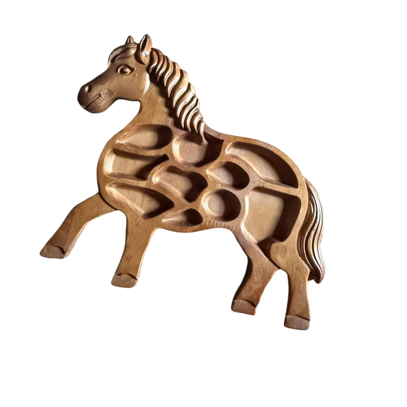 our fave Artistic Wooden Animal Platter with Multiple Sections Perfect for Party Snacks and Home Decor Artistic House Dining Accessory