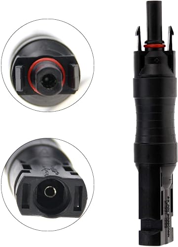 Miniatura 4 de Conector fotovoltaico del panel solar 5pcs con el conector de cable del panel solar impermeable del diodo 10A 10SQ050 incorporado 10A