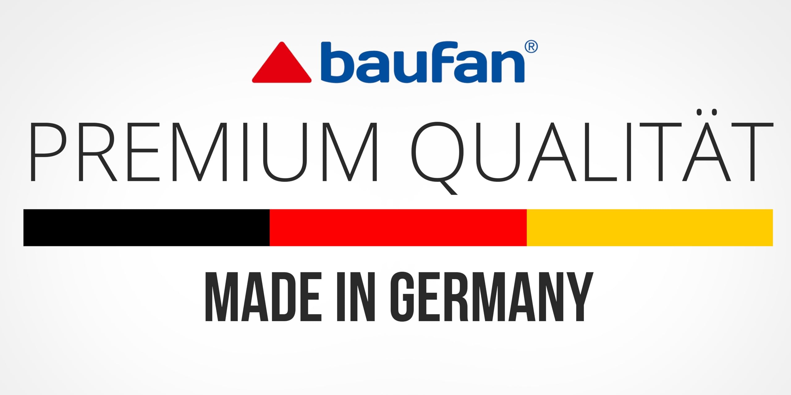 baufan Super-Decker 10 Liter Weiße Wandfarbe | Deckkraftklasse 1 | Stumpfmatt | Weiße Farbe Innen | Nassabriebbeständigkeit Klasse 3 | Lösungsmittel- & Weichmacherfrei | Airless Spritzbar