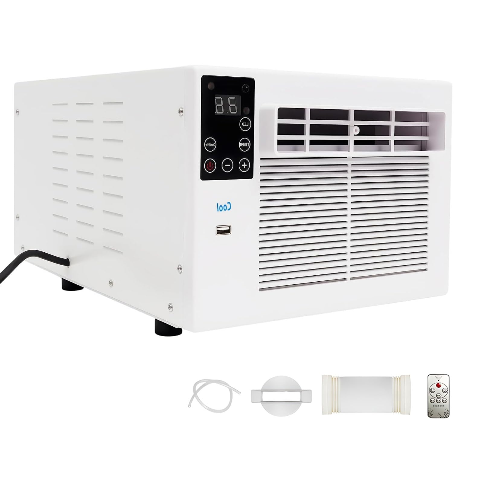 2500 BTU Portable Air Conditioner 280W Mini Tent AC Unit
