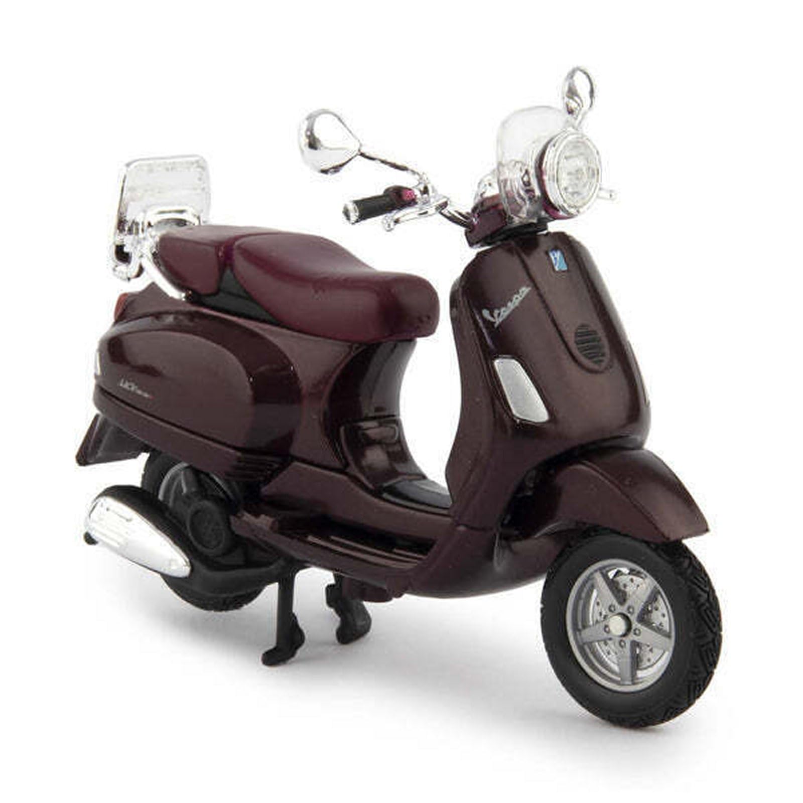 Maisto Red Die Cast 39540-16887 Compatible With Vespa Lxv Metallic Dark 2013 1:18 Finished Model