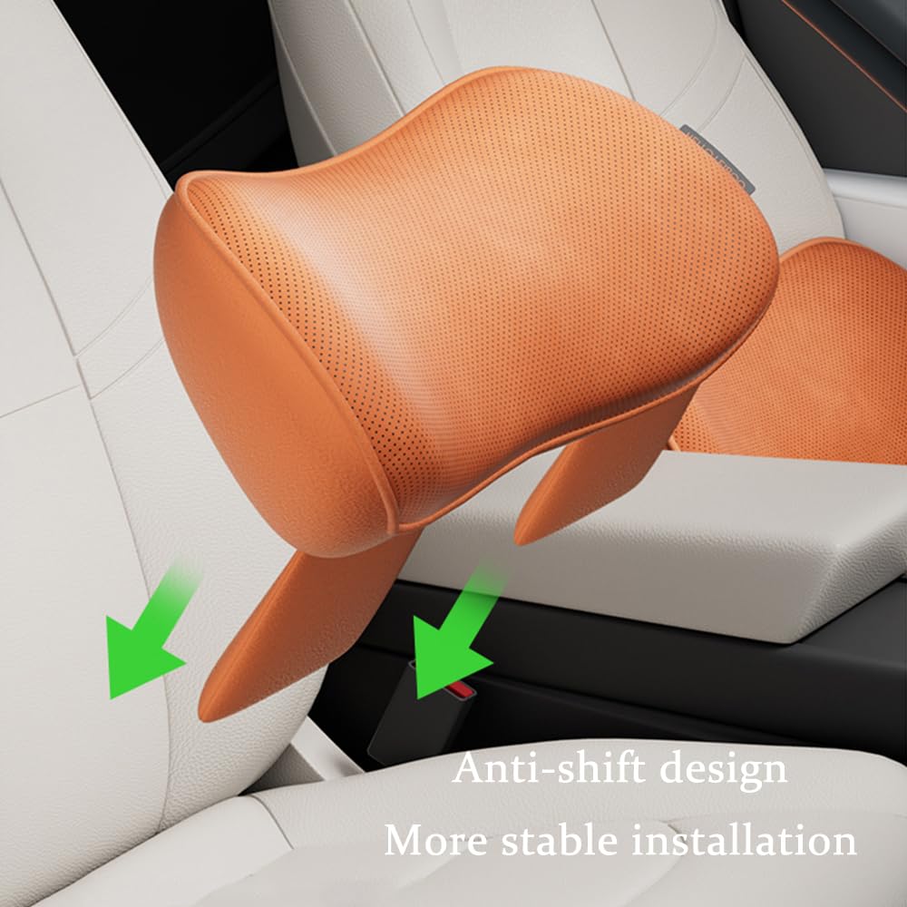 Coussin Lombaire Voiture pour Mobilize Duo 2025 Respirant Oreiller de Soutien Lombaire Mousse à Mémoire de Forme Coussin Dos Voiture,Four Seasons Model-Black