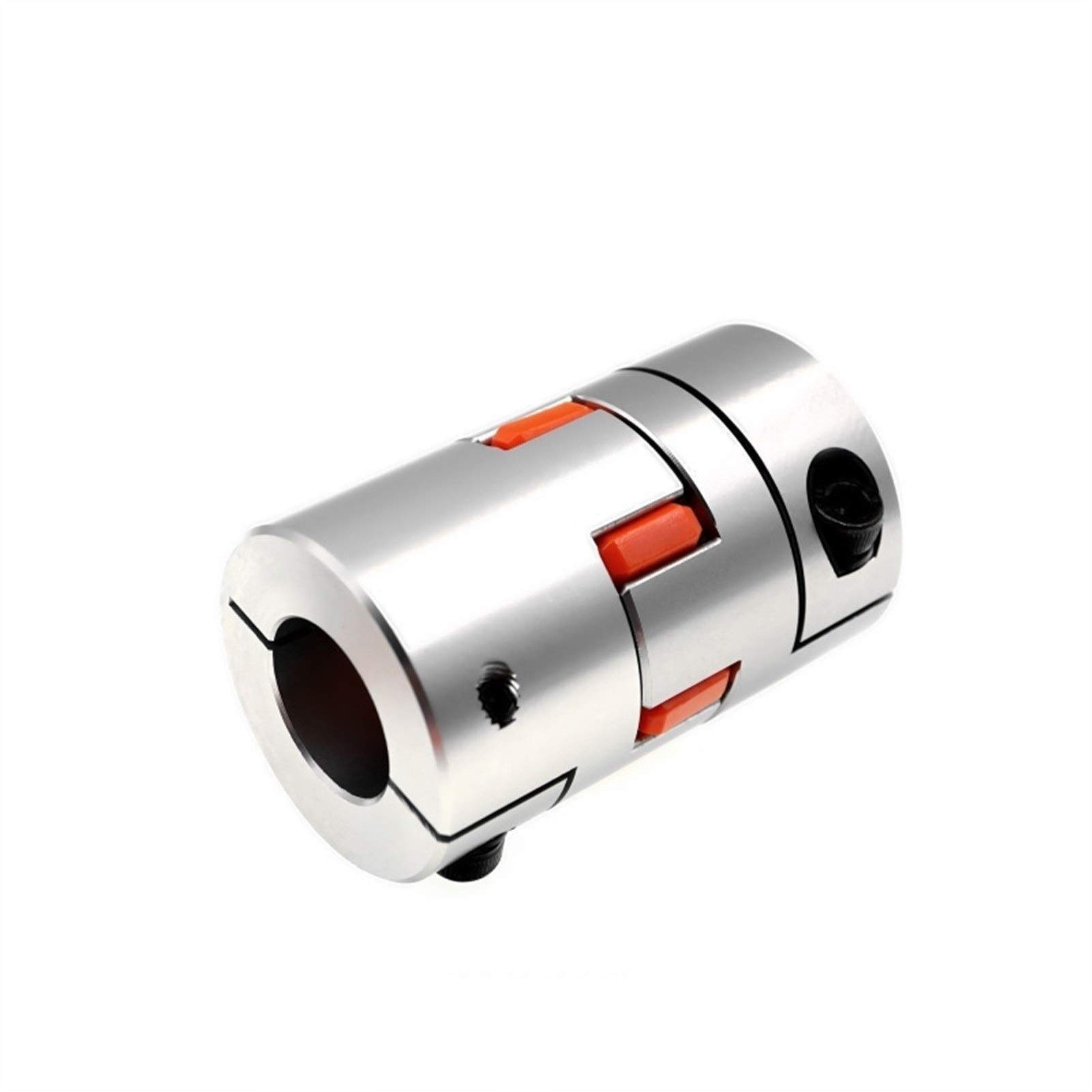 Acoplamiento rígido atornillado, Acoplador Flexible de Eje de mandíbula CNC Aluminio D40 L66 ID 8-22 mm