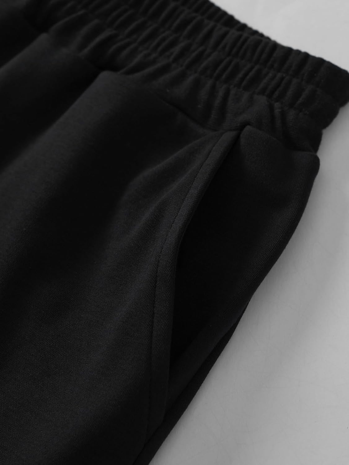 Women's Petite Short Length Cotton Lounge Pants 25"/27" Inseam - Image 5