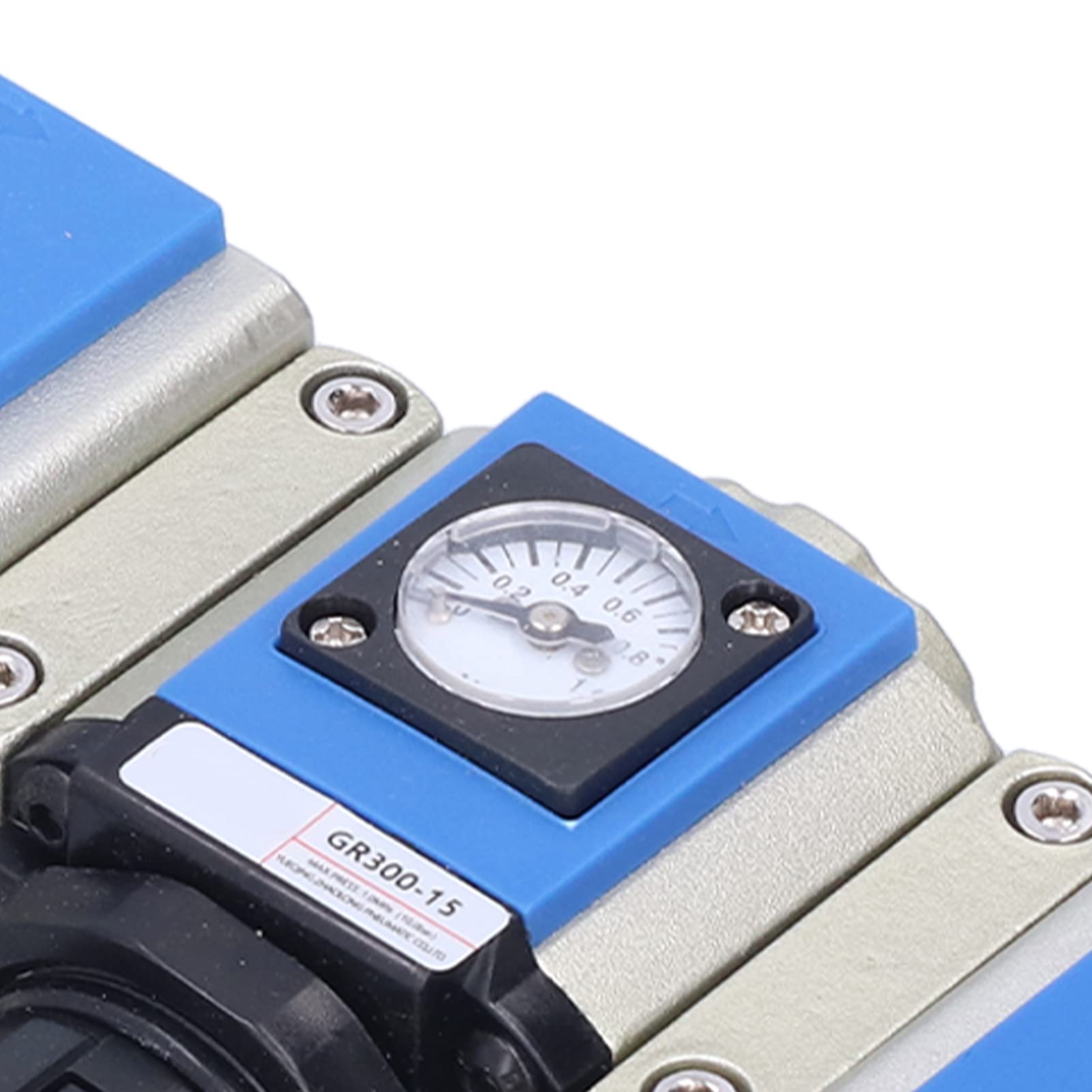 KIMISS Pneumatico Filtro dell'aria Regolatore di Pressione Lubrificatore Compressore Unità di Trattamento PT 1/2 per Utensili Pneumatici – Separatore Olio/acqua – GC300-15