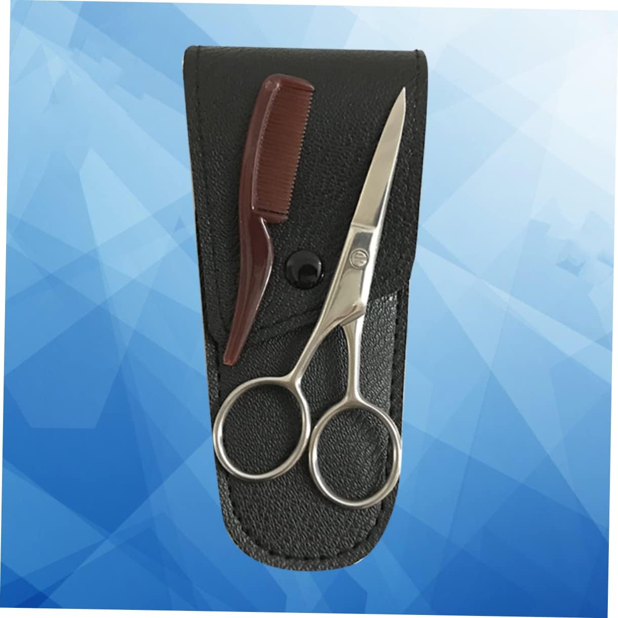 Stainless Steel Eyebrow Scissors for Women Brow Trimmer Mustache Scissors Hair Cutting Shears Meridian Trimmer for Women