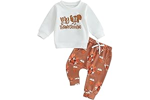 Stylish and Festive Thanksgiving Outfit for Baby Boys