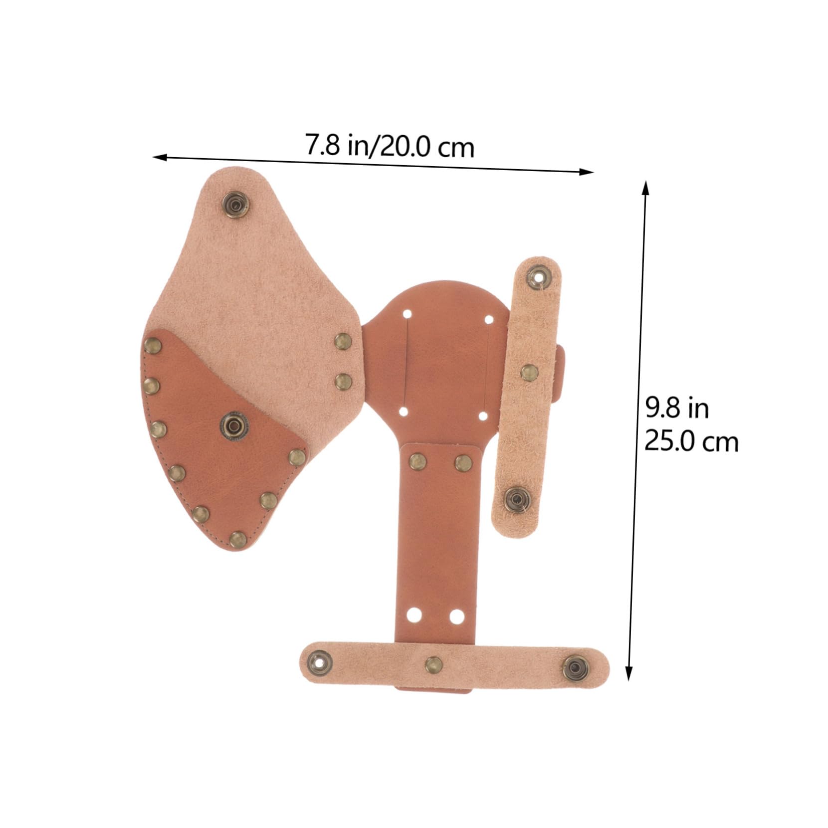 CIMAXIC Leather Case for Hatchet Protective Cover Axe Tool Supply Outdoor Camping Accessory