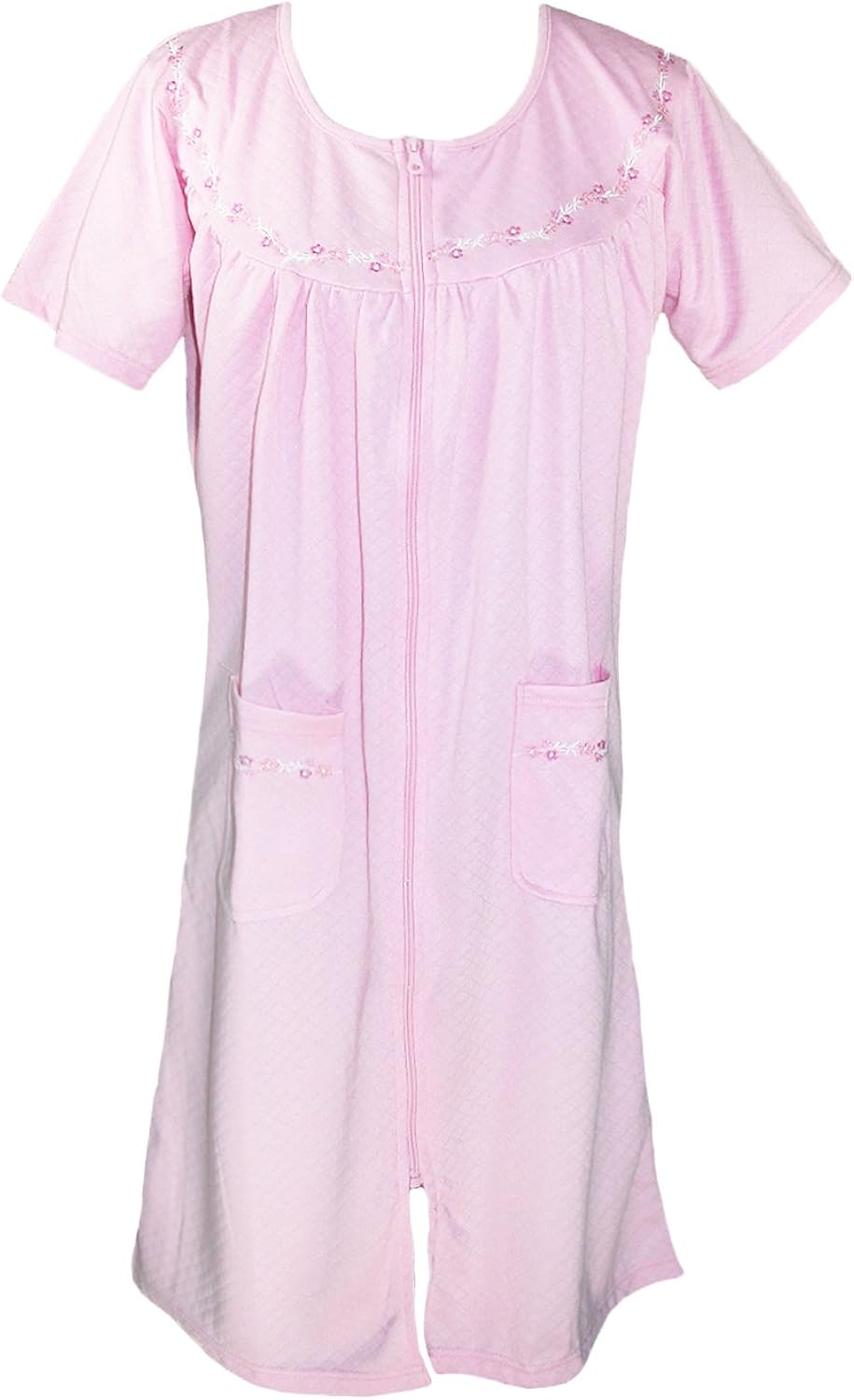 Women's zip up duster housecoat robe Clearance