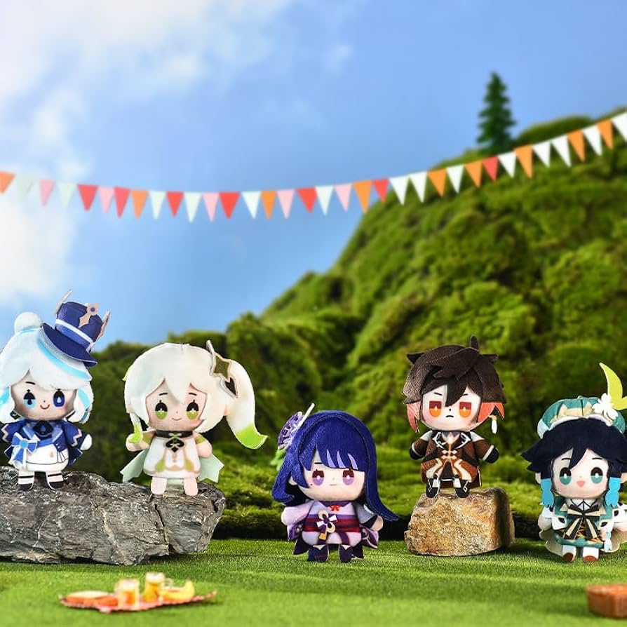 Amazon.com: GENSHIN IMPACT Themed Series Finger Puppet Keychain