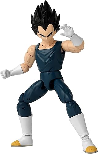 Miniatura 5 de BANDAI Figuras de Dragon Stars Superhero Vegeta, Figura de acción de superhéroe Vegeta de Dragon Ball, figura articulada de Dragon Ball de 6.7 in,