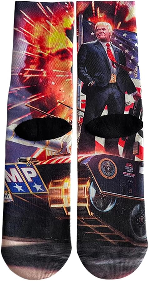KACOLOR Crazy Socks for Men Novelty Socks Funny Colorful Snack & Junk Food Patterned Crew Socks KACOLOR Crazy Socks for Men Novelty Socks Funny Colorful Snack & Junk Food Patterned Crew Socks