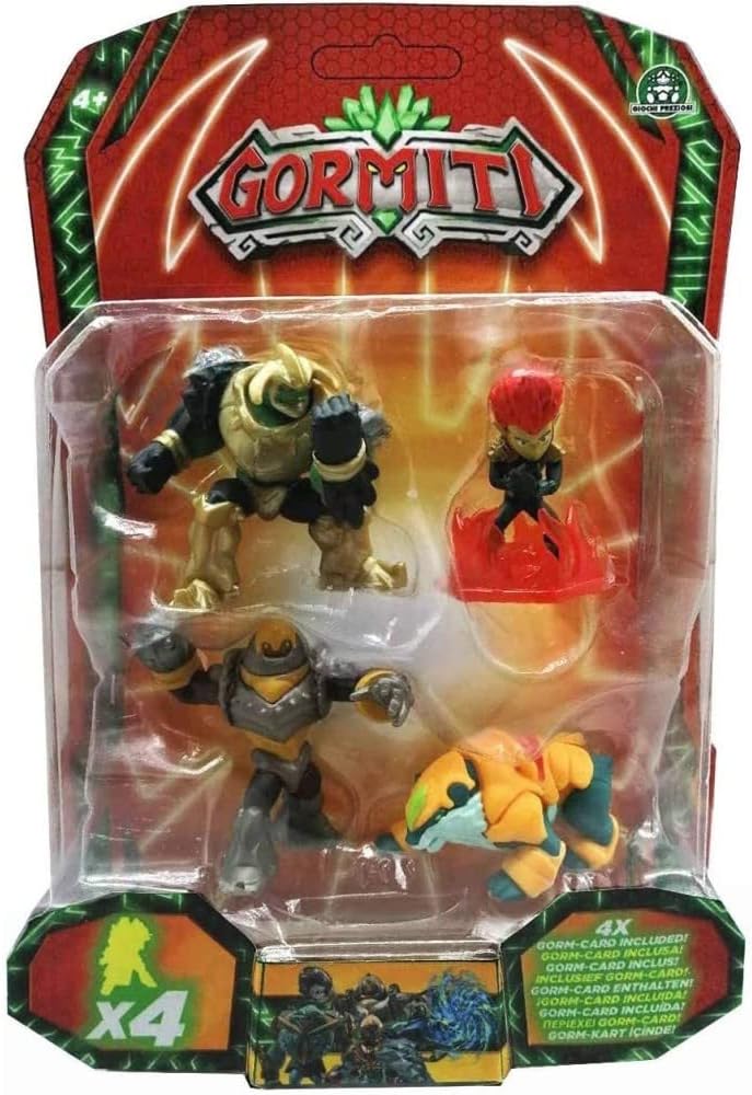 Gormiti - Series 2 Pack of 4 5 cm figures