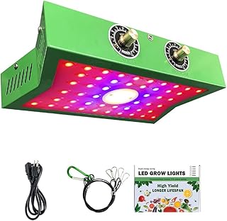 Lampada per Piante 1200W,COB Led Grow Light luce per piante a spettro completo con UV e IR per fioritura e fruttificazione semina crescita verdure e fiori,Doppio interruttore regolabile