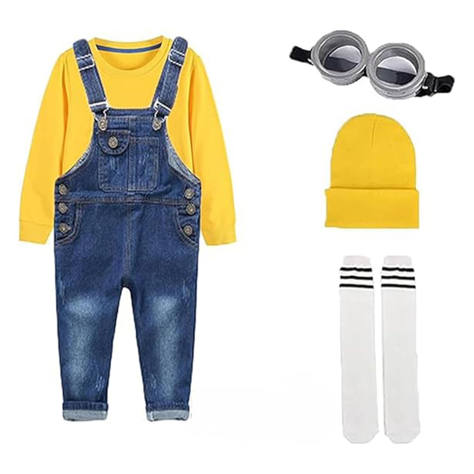 Amazon.co.jp: lucky lemon ハロウィンミニオン コスプレ仮装 子供服 