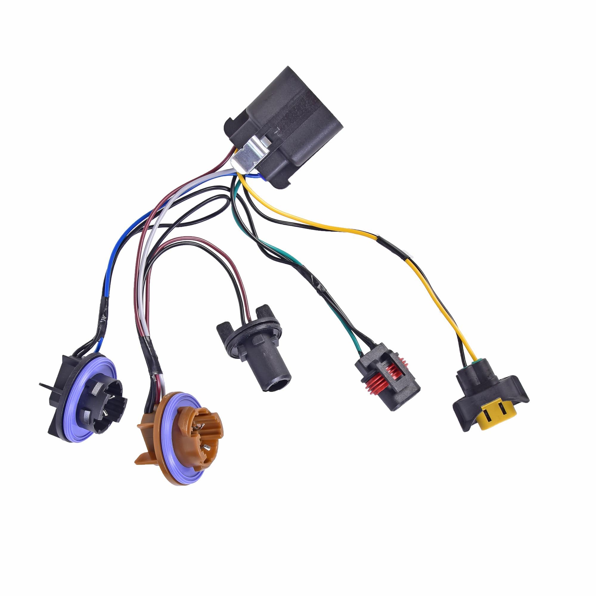 2 Cavi Fari Anteriori Compatibili Chevy Tahoe Suburban Avalanche 2007-2014 - Sostituti 15950809 15782377