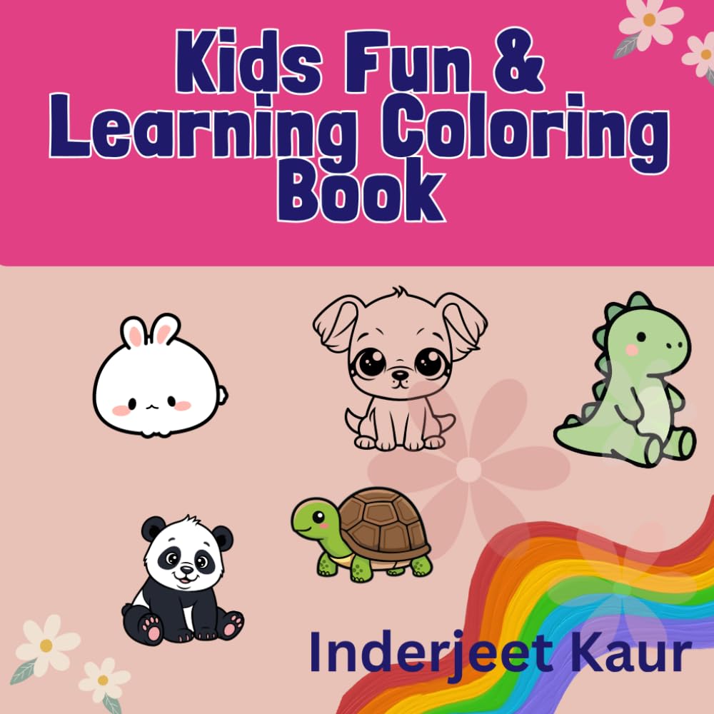Kids Fun & Learning Coloring Book (Nature Coloring Adventures)