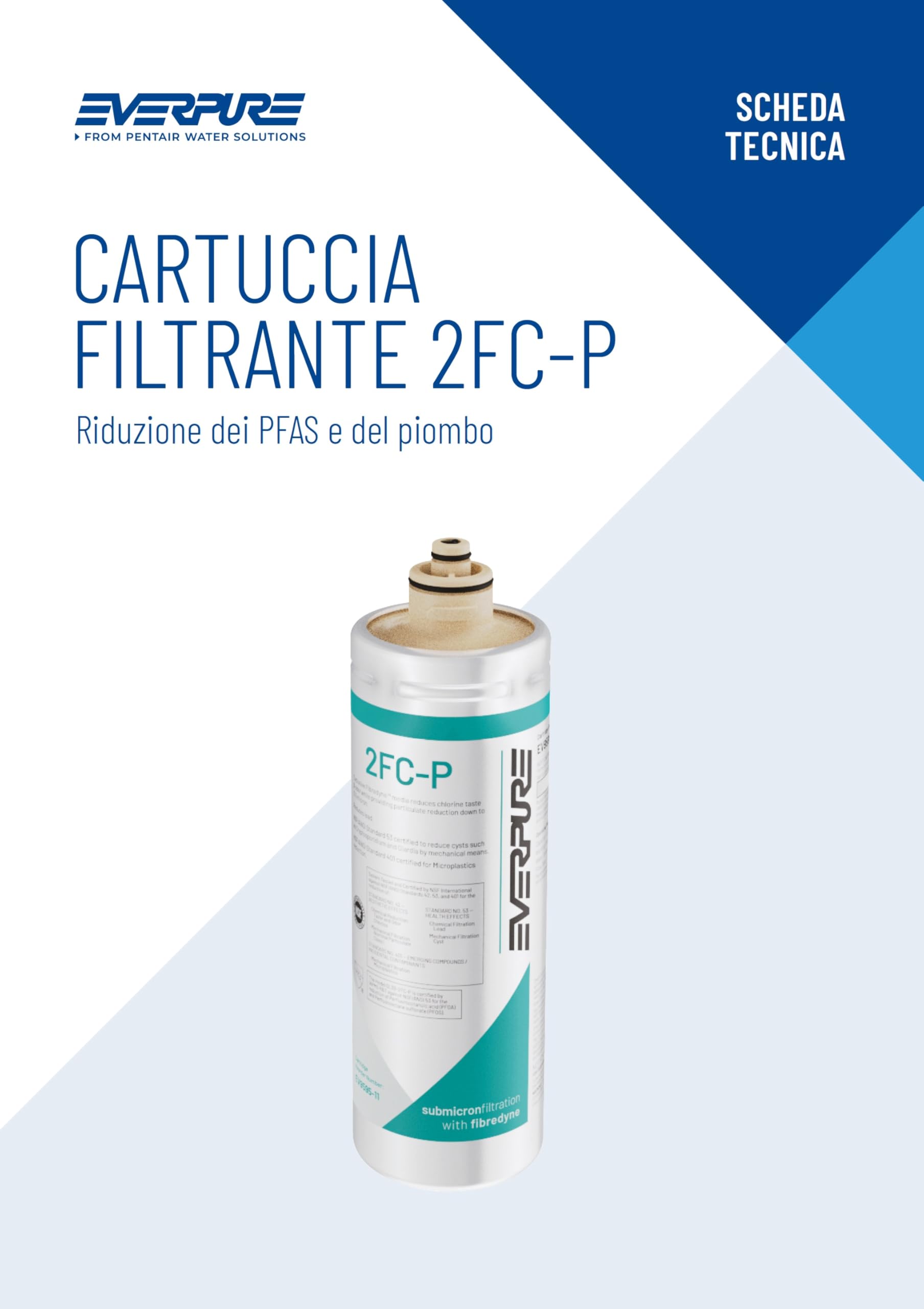 Amazon.com: EV959511 Everpure 2FC-P PFAS Removal Water Filter