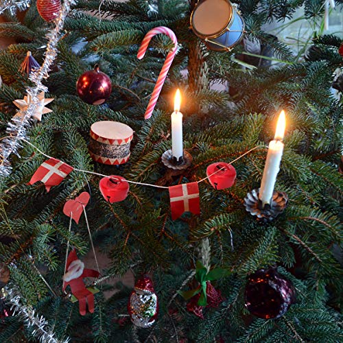 36Pcs Christmas Jingle Bell Mini Bell Set DIY Making Accessories (Red White) Christmas Decorations Ornaments - Image 2