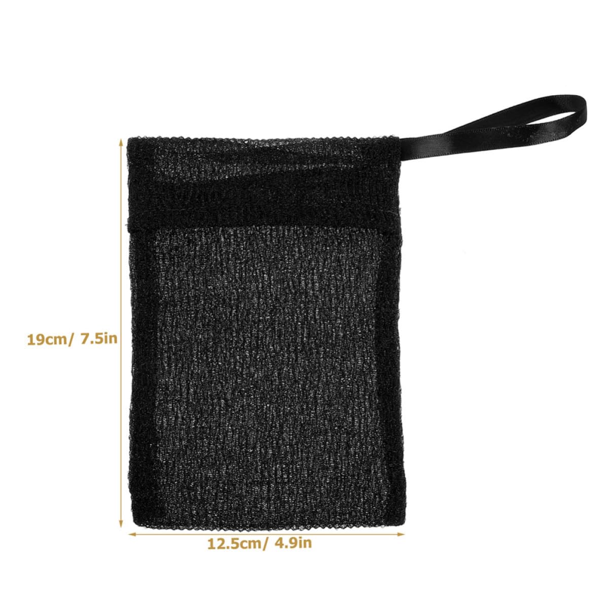 Uonlytech 12pcs Soap Bags for Soap Bars Mesh Pouches Made of Nylon Easy Foaming Easy to Clean for Body and Clothes Use for Traveling and Bath