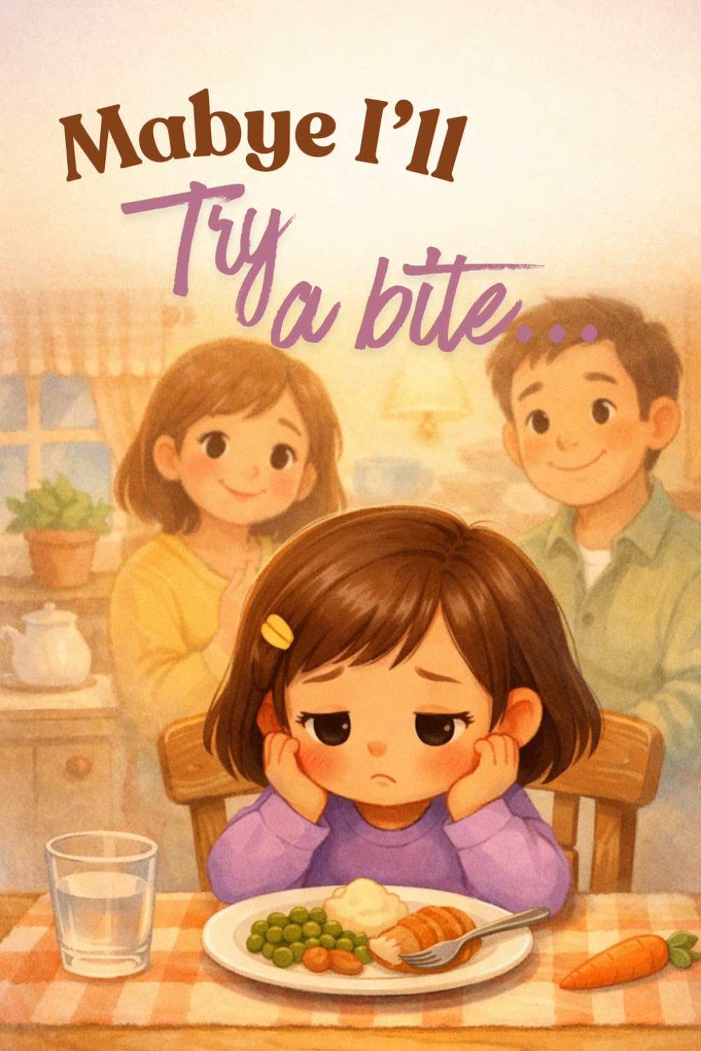 Maybe I’ll Try Just a Bite: A Gentle Picture Book About Curiosity, Courage, and Family Mealtime