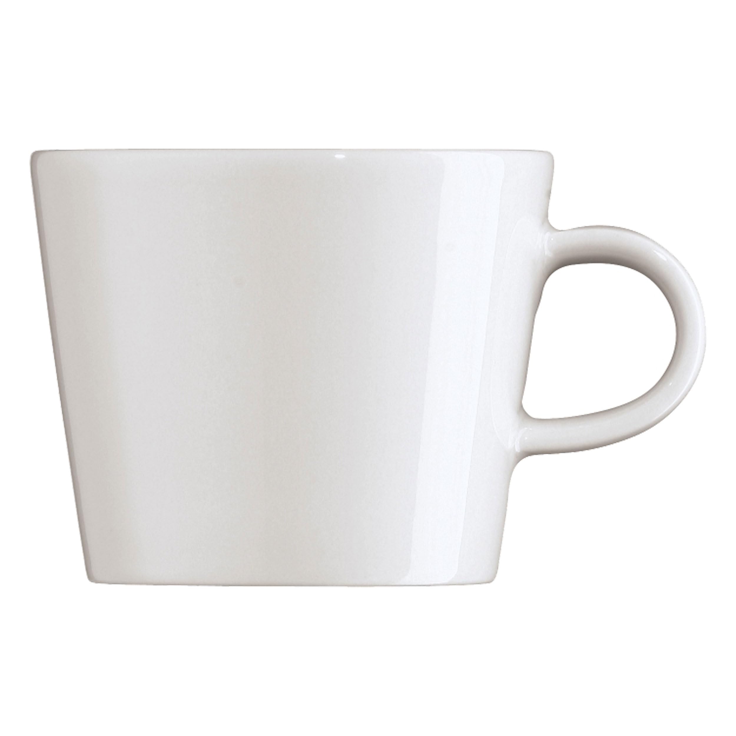 Arzberg Cucina Kaffeetasse, Obertasse, Kaffeebecher, Kaffee Tasse, Becher, Bianca, Porzellan, 220 ml, 42116-800001-14772 Küche, Haushalt & Wohnen