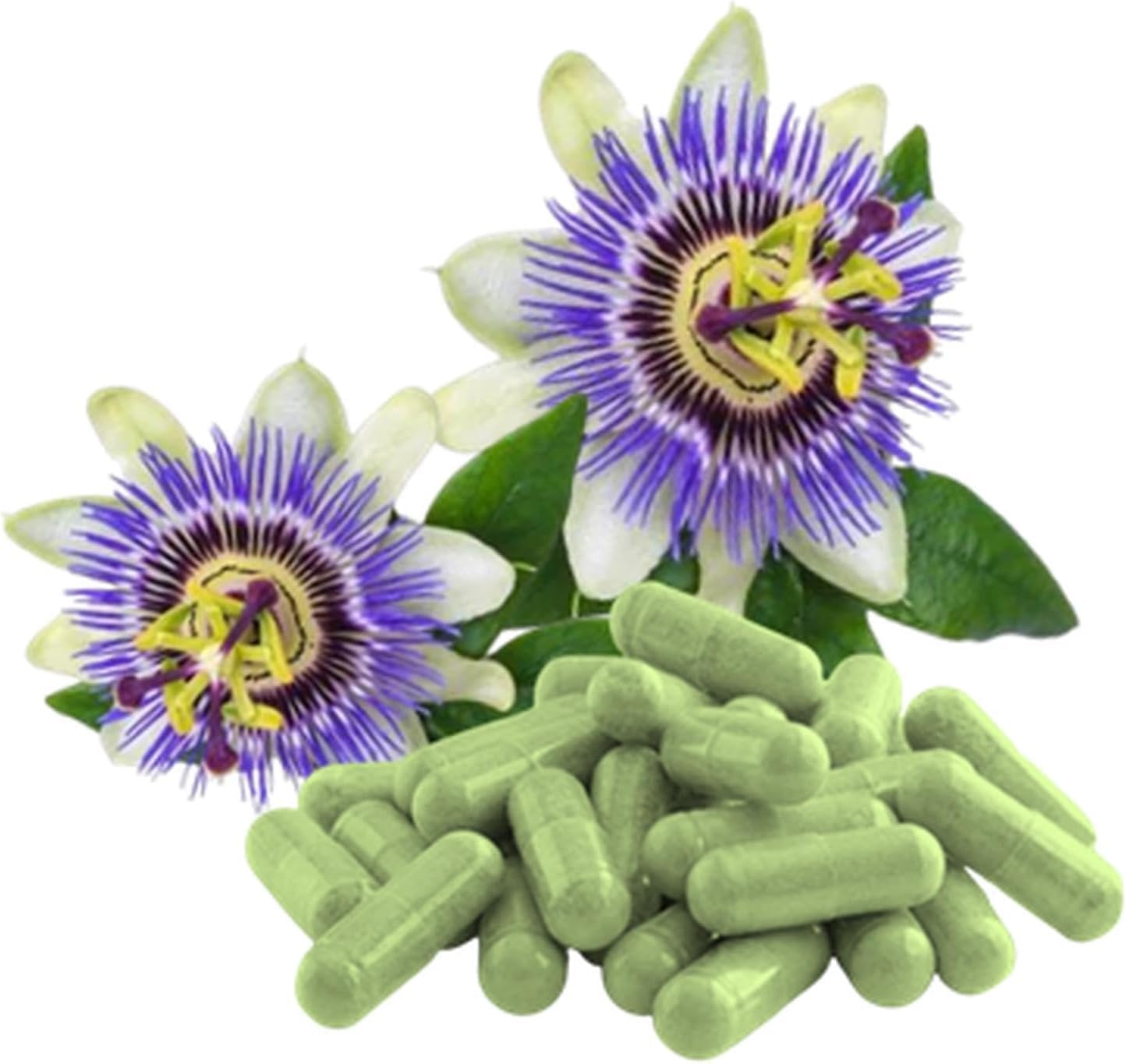 PASSIONSBLUME PUR Passiflora 360 (3x120) Pulver Kapseln. - In der Ruhe liegt die Kraft - Beruhigung & Entspannung + Einschlafen & Durchschlafen + NATUR pur - OHNE ZUSATZSTOFFE. 26675-3