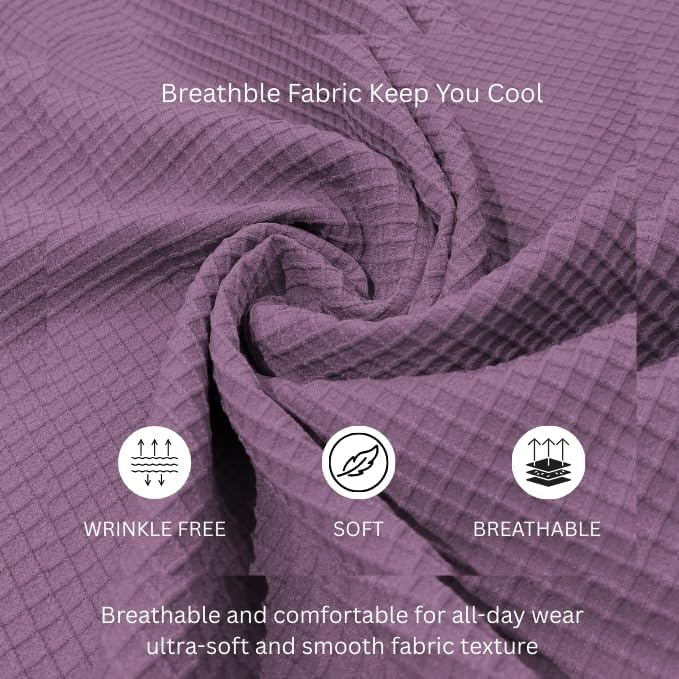 Image of GRECIILOOKS Men's Shirt | Formal Button Down - Slim Fit Office Shirt's for Men | Premiuim Textured Long Sleeve Cotton Blend | Business & Meeting Ready