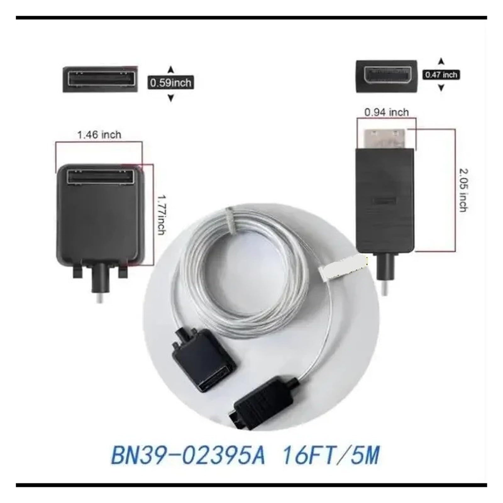 5M, compatibile con Samsung, un cavo di connessione | BN39-02395A Q7FNAF Q8CNAT Q9FNAF LS03NAF LS03NAFXZA