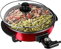 Panela Elétrica Multifuncional Vermelho, 110v, Cadence