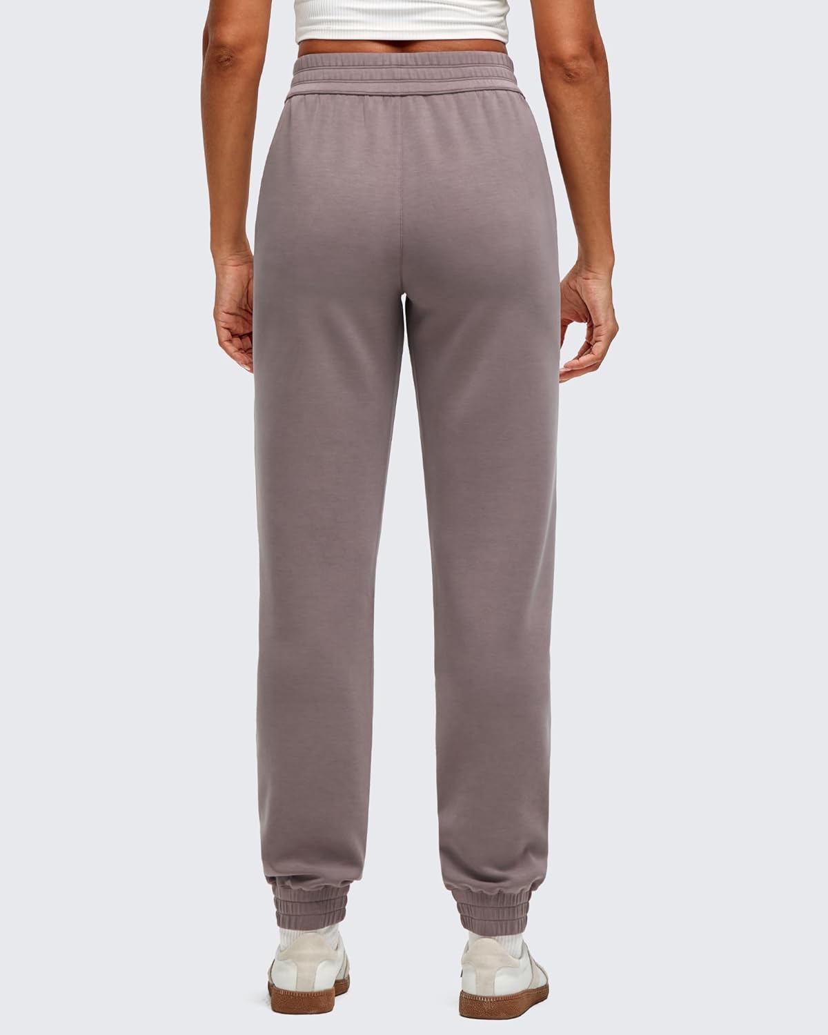 G4Free Smoofit Modal Soft Women's Joggers Track Pants Tapered Leg Casual Scrub Sweatpants with Side Pockets - Image 2