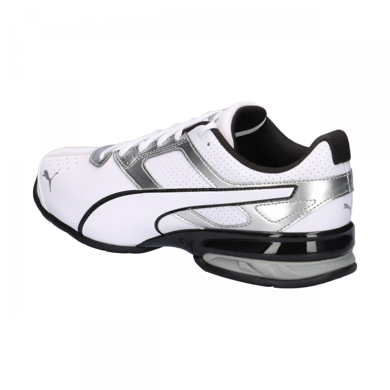 Puma Tazon 6 FM, Herren Cross-Trainer, Weiß (PUMA WHITE-PUMA SILVER-PUMA BLACK), 44 EU (9.5 UK)