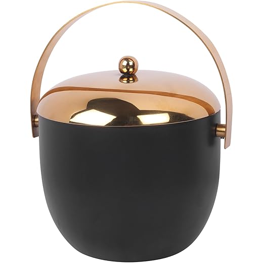 Stainless Steel Ice Bucket with Tong