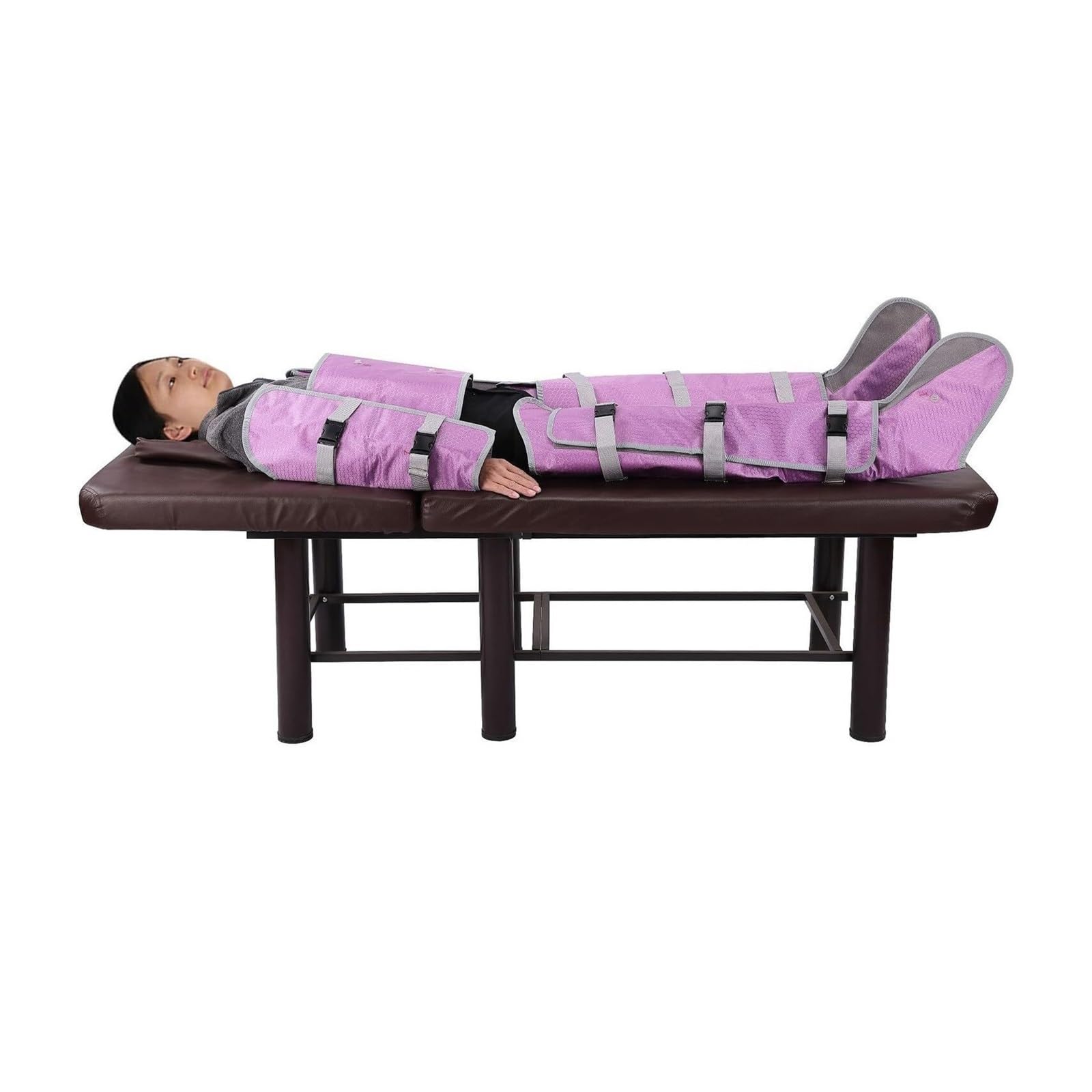 Masajeador de Presión de Aire para Cuerpo Entero - Drenaje Linfático y Alivio Muscular - Dispositivo de Masaje para Brazos, Espalda y Piernas