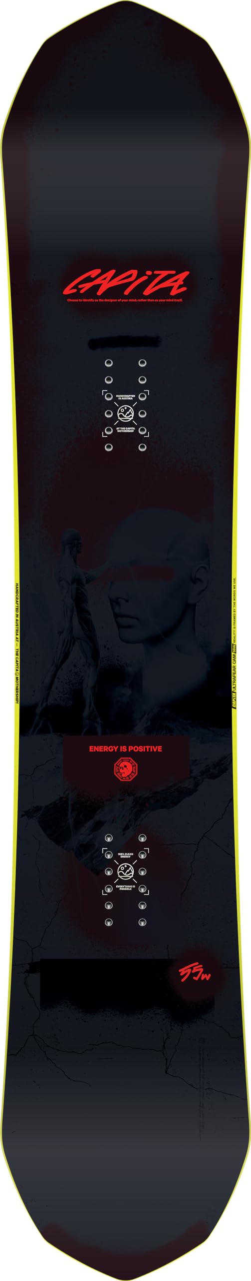 CAPiTA Ultrafear Camber Wide Mens Snowboard, 155