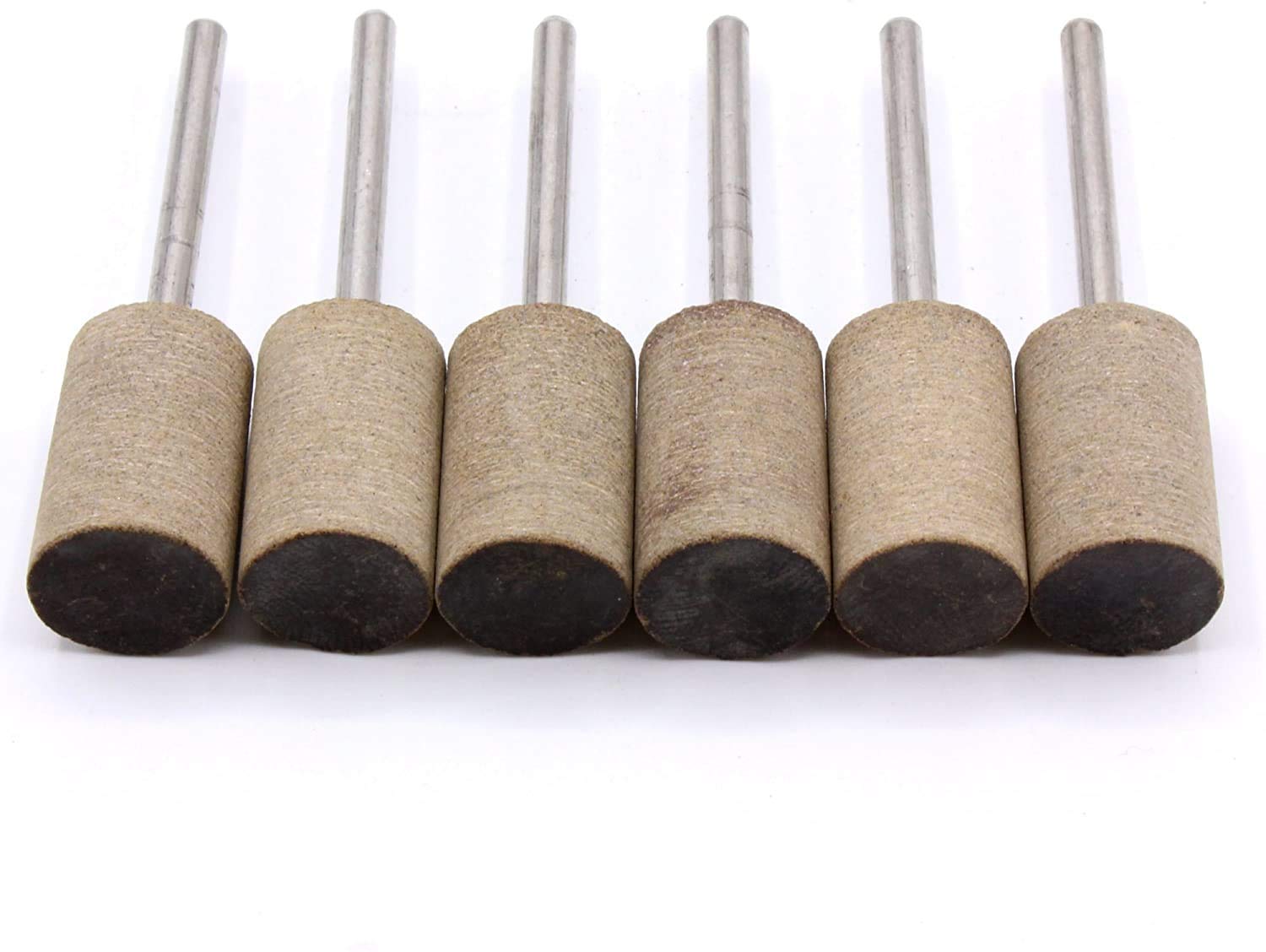Armatron 6X Sharpening Tip Whetstones Cylinder 12Mm For Dremel, Proxxon Grinders Whetstone
