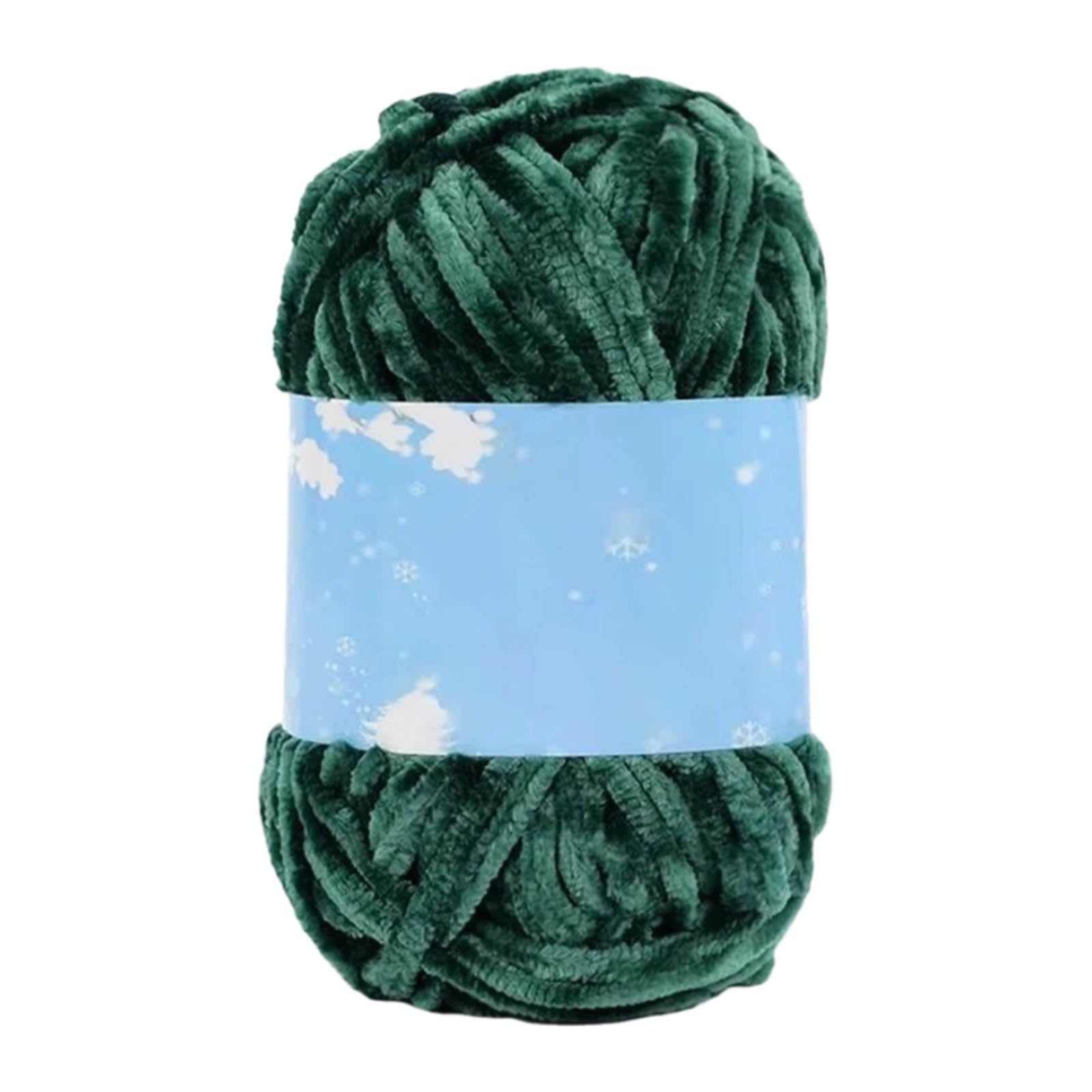 Tsophreniq 27 Dark Green Multicolor Knitting Yarn Crochet Yarn Soft Knitting Crocheting For Scarves Blankets Sweater Soft Crochet For Enthusiasts