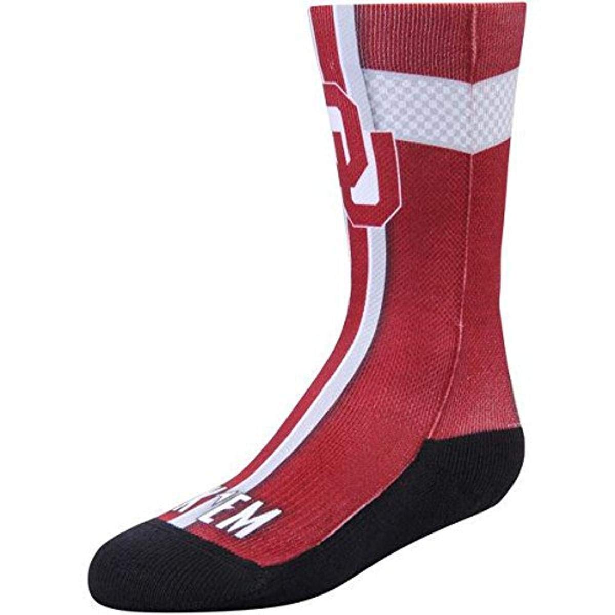 NCAA Oklahoma Sooners University Custom Athletic Crew Socks