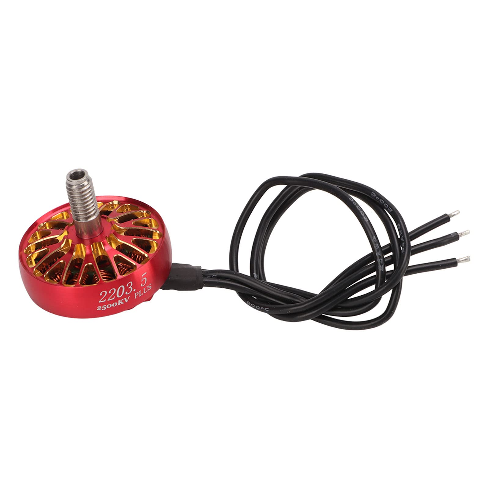 Brushless Motor, Precisely Balanced Rotor Stator Windings Brushless DC Motor 12N14P for Four Axes Aerial Camera for RC Multi Rotor Drone