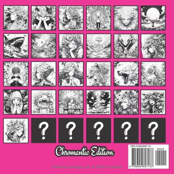 Miniatura 2 de Art-Thérapie des émotions Livre de coloriage pour adultes 25+5 designs de haute qualité inspiré d'émotion pour créer de véritables uvres d'art