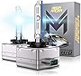 Mega Racer D3C/D3R/D3S HID Bulb Headlights for Low Beam High Beam 35W 8000K Ice Blue Xenon Headlights IP68 Waterproof, Pack of 2