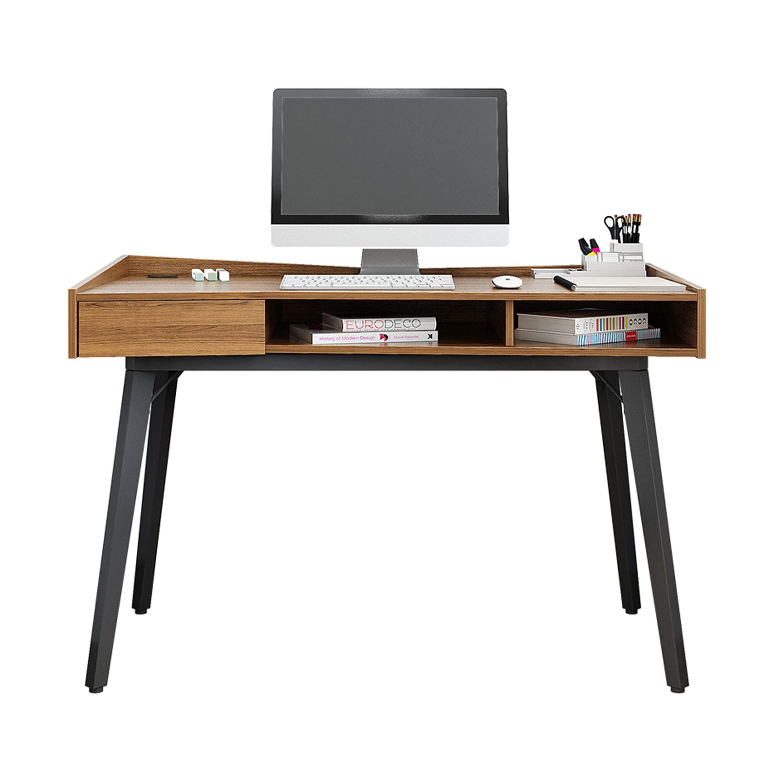 シンプルモダン木製パソコンデスク Amazon｜パソコンデスク クリエイティブモダン PC.ワークステーション