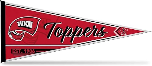 Vista 83 de Rico Industries NCAA Banderín Clásico de Fieltro para Decoración de Pared de 12" x 30" - Ideal para Decoración del Hogar/Dormitorio/Cueva de Hombre