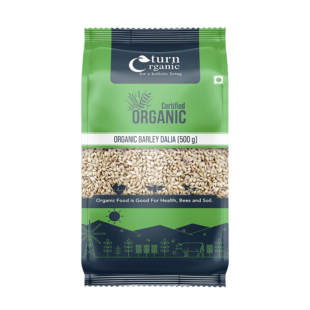 Turn Organic Barley Dalia 500 Gm (Pack of 4) Total 500gm - Organic Dalia (B06X15KKXW) Amazon Price History, Amazon Price Tracker
