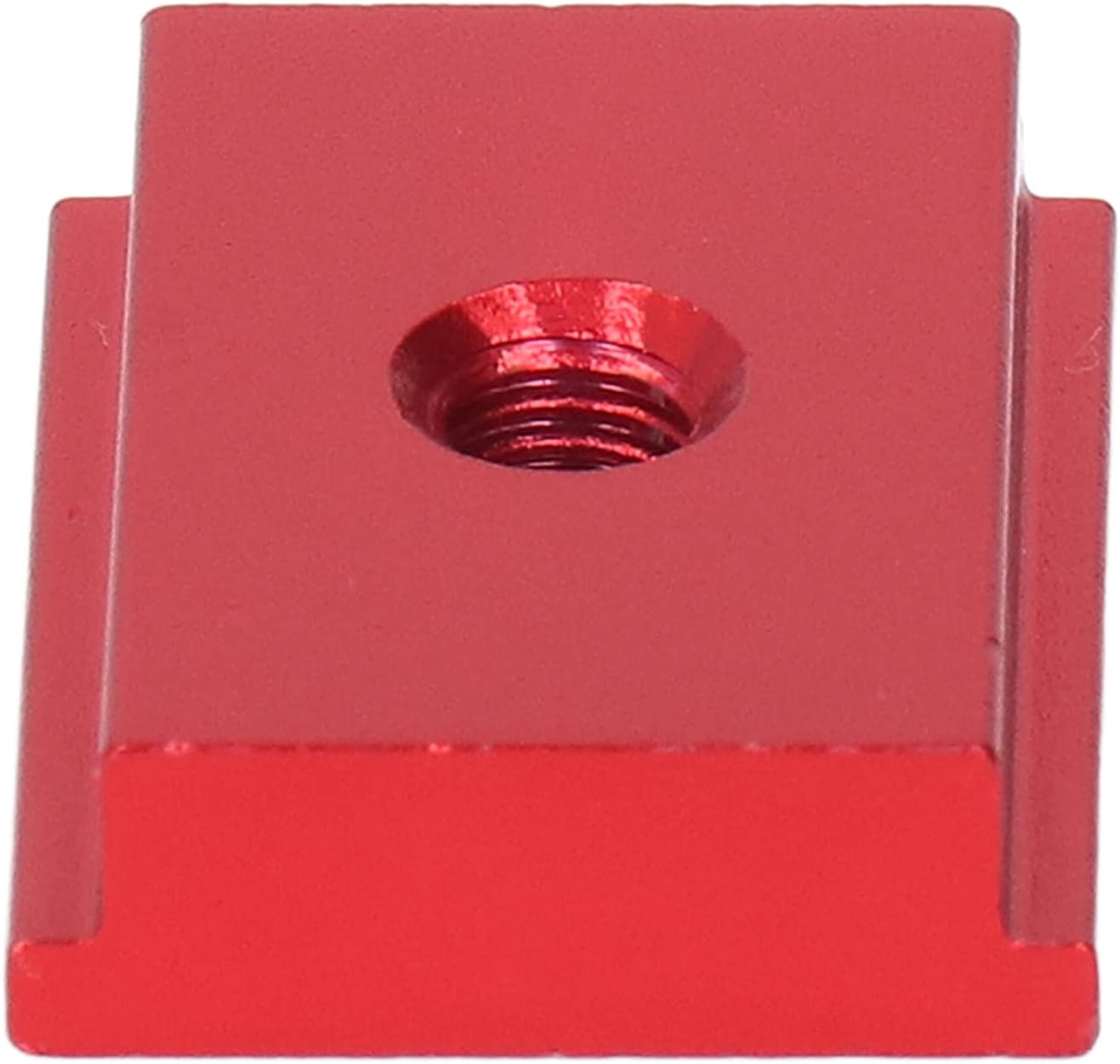 Yosoo Sliding Slot Nut Rustproof Aluminum Alloy 4Pcs for Woodworking Linear Motion Parts Suitable for Table Saws and Woodworking Benches (Red)