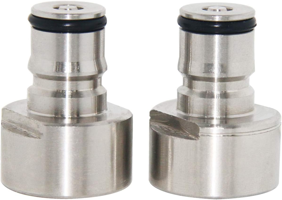 - Keg Coupler Adapter Sankey to Ball Lock Quick Disconnect Conversion Kit for Home Brewing
