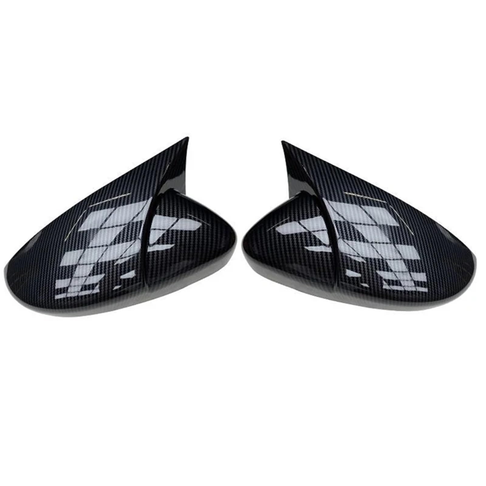 Obudowa lusterka samochodowe 2X osłony lusterek bocznych pasują do VW JETTA MK6(1 set Carbon pattern)