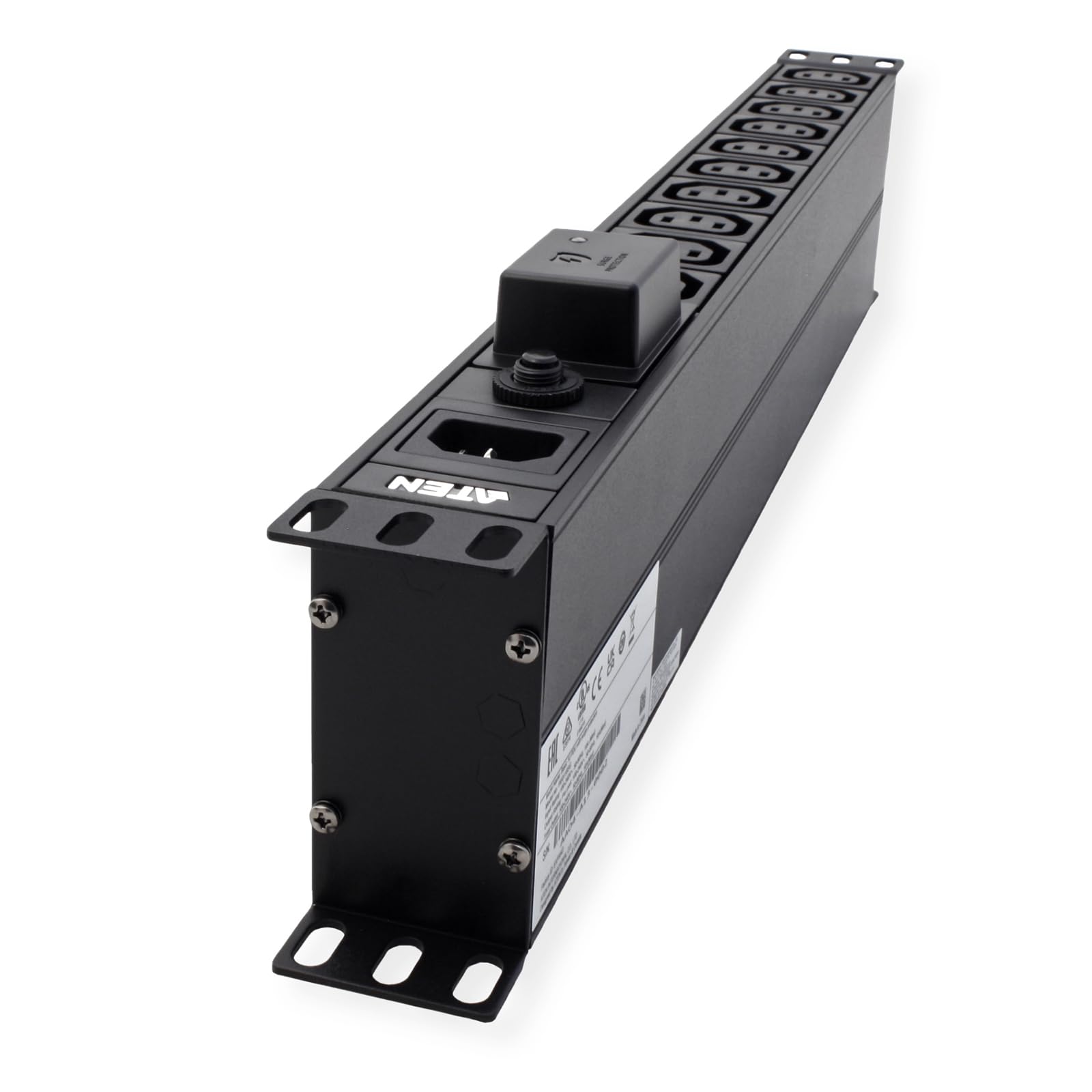 ATEN PE0118SG 1U 10A 18-Port Basic PDU mit Überspannungsschutz